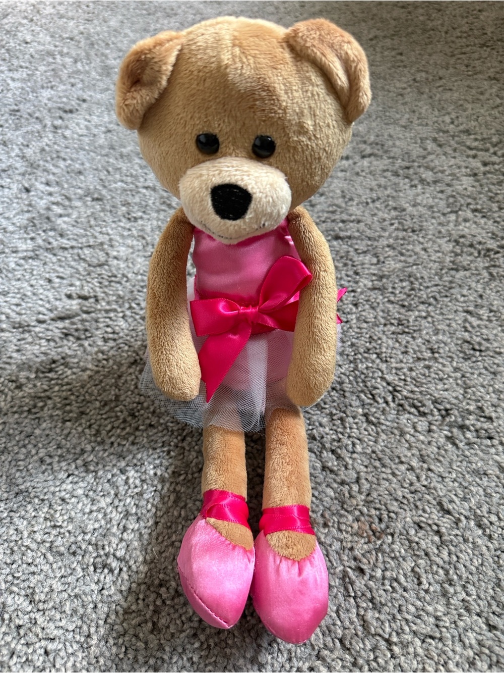 ✅Ballet Bear Plush Toy in Pink Tutu